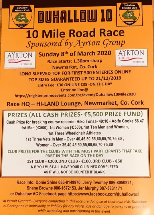 Duhallow-AC-10-Mile-Newmarket-2020-flyer